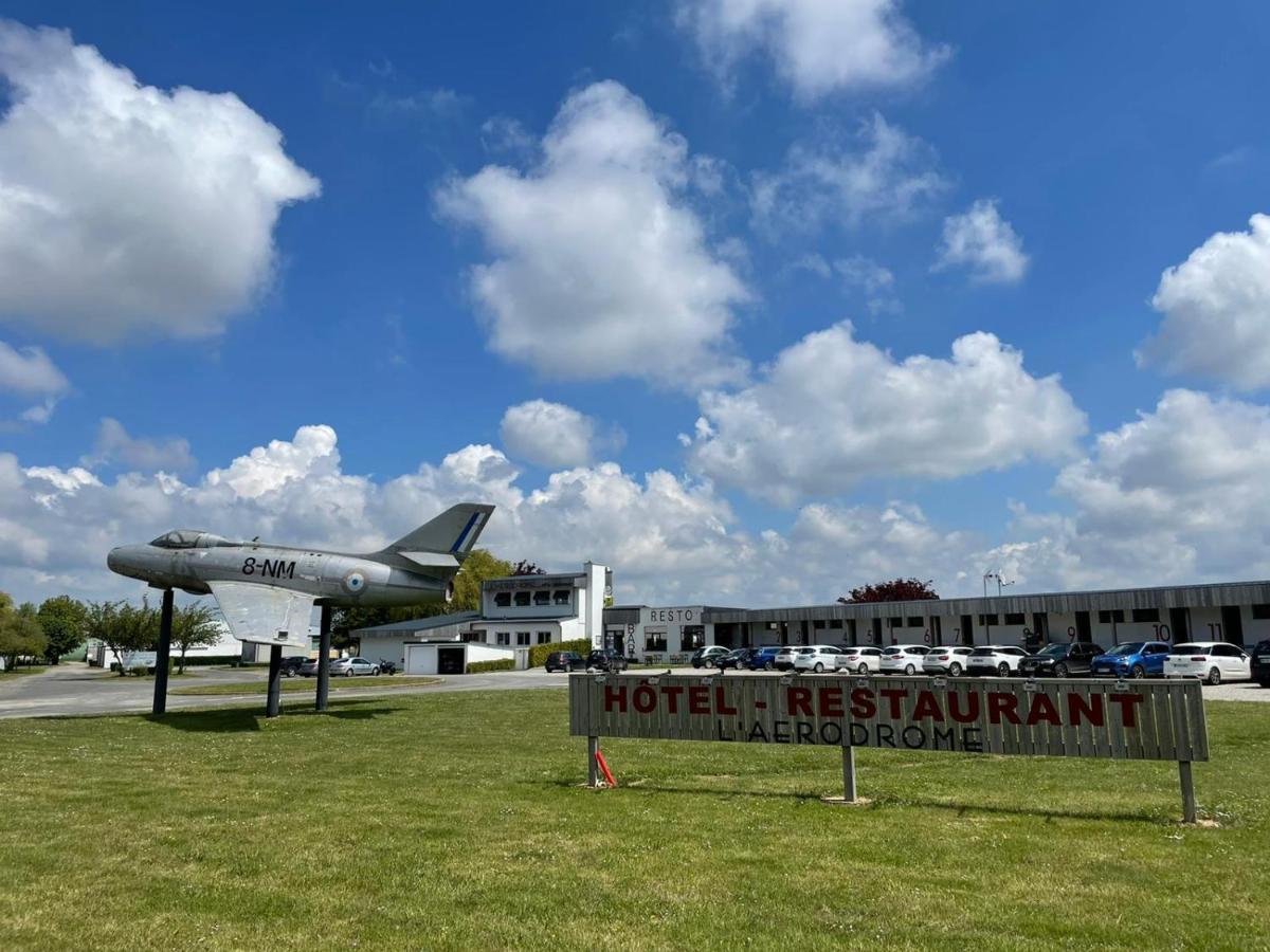 Logis Hotel & Restaurant De L'Aerodrome De La Baie De Somme Buigny-Saint-Maclou Exterior photo